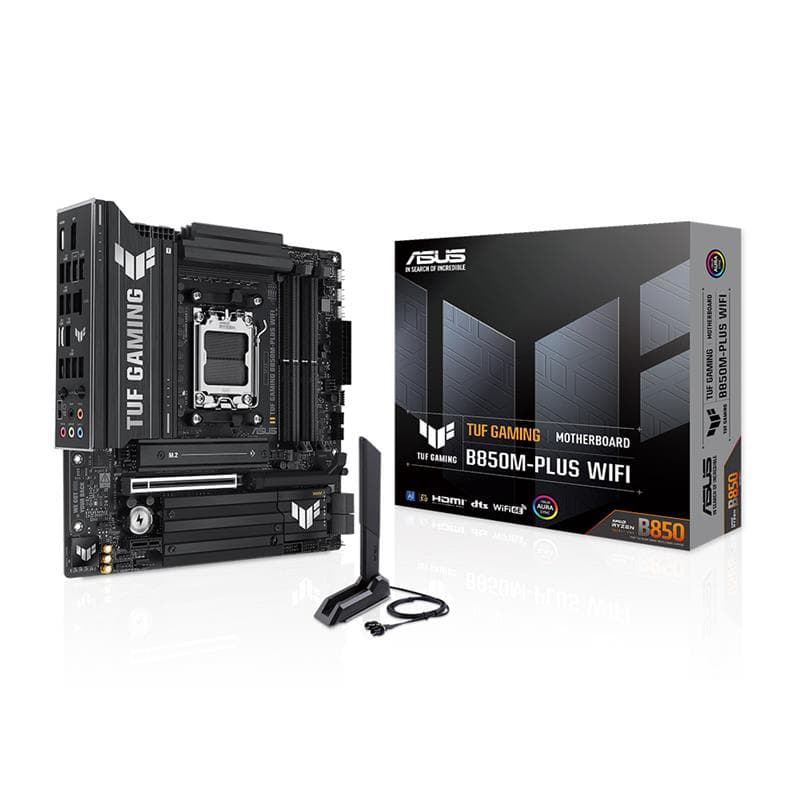 Motherboard ASUS TUF GAMING B850M-PLUS WIFI AMD Socket AM5 DDR5 · Asus · AMD AM5