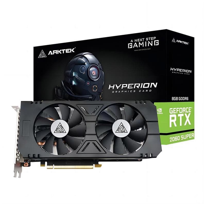 Placa de Video ARKTEK GeForce RTX 2060 Super 8GB GDDR6 · Arktek