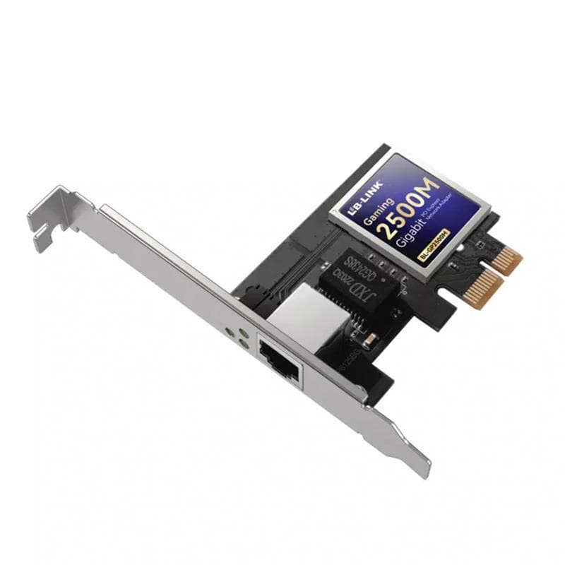 Placa de Red LB-LINK GP2500M Gaming 2.5 Gigabit Shield Port PCIE High Speed · LBLINK