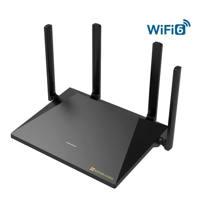 Router EZVIZ RT1 AX3000 WiFi 6 Mesh Doble Banda Gigabit · EZVIZ · WiFi