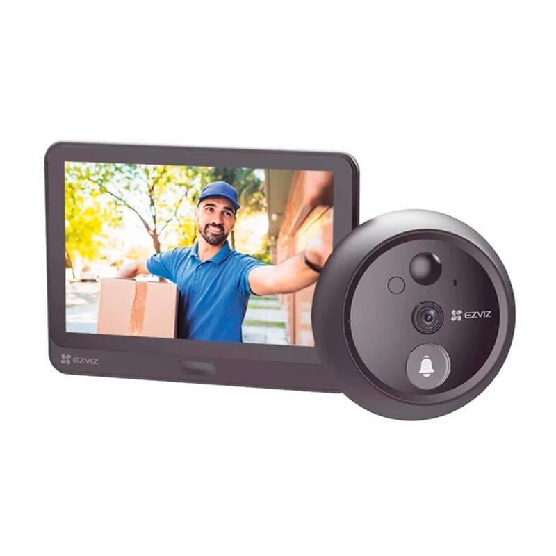 Timbre con Mirilla Digital EZVIZ HP4 WiFi 1080p Pantalla Bat. · EZVIZ · WiFi