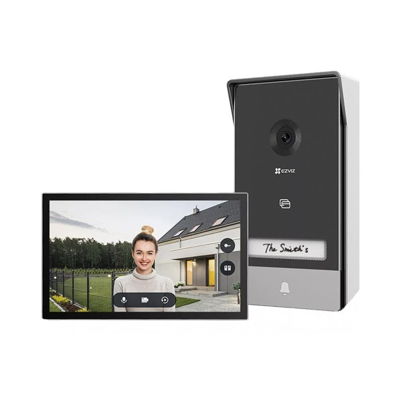 Portero Visor WiFi EZVIZ EP7 2K + panel Solar Teclado RFID · EZVIZ · WiFi