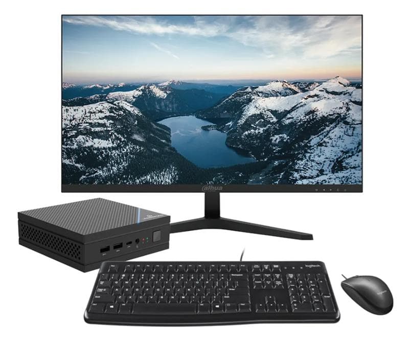 COMBO PC OFICINA VOT INTEL + DAHUA 24 + LOGITECH MK · UNDERWOOD