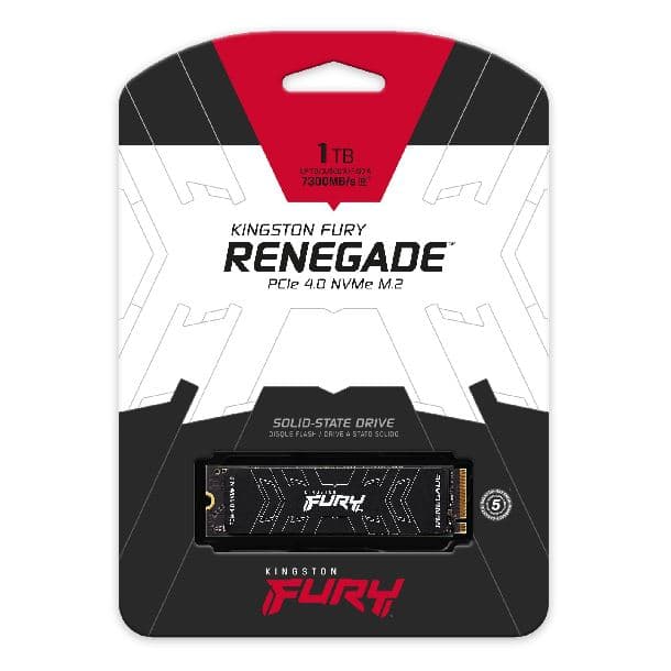 HD SSD 1TB KINGSTON FURY RENEGADE G5 M.2 NVME GEN5 14200MB/S 2280