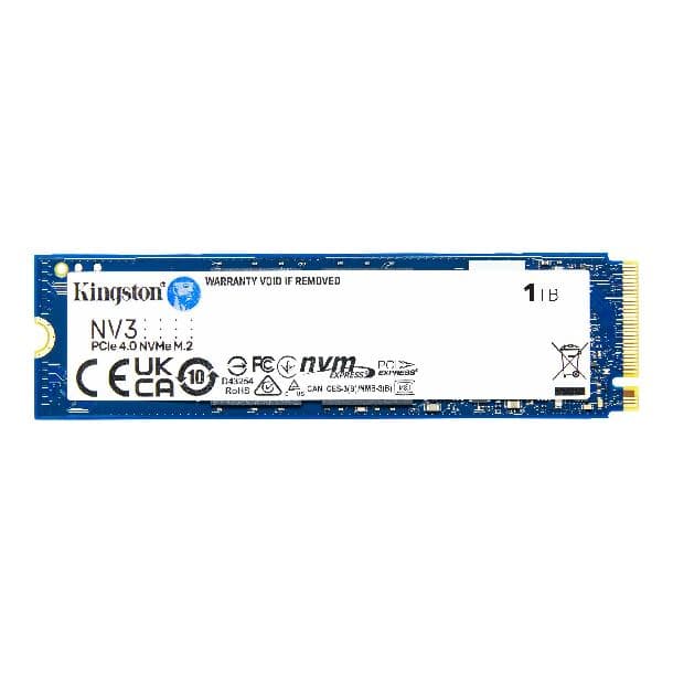 HD SSD 1TB KINGSTON SNVS NV3 M.2 NVME GEN4 6000MB/S 2280 +Q NV2
