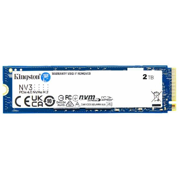 HD SSD 2TB KINGSTON SNVS NV3 NVME M.2 GEN4 6000MB/S 2280