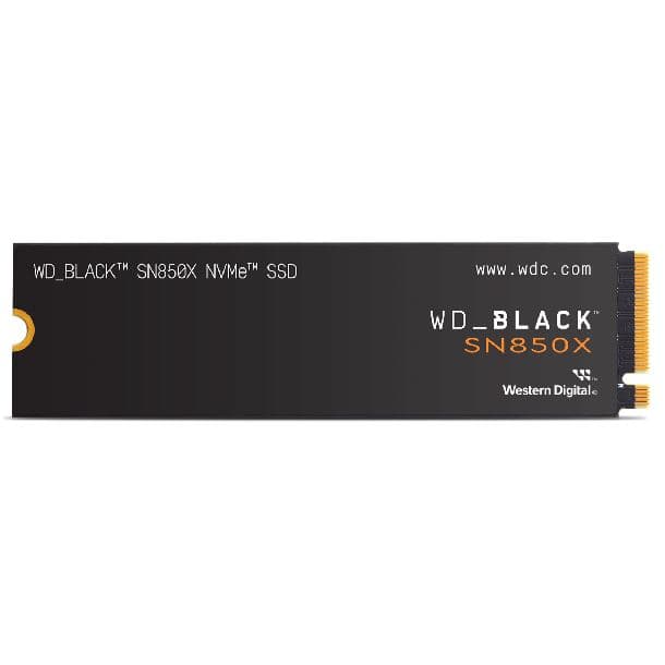 HD SSD 4TB WD BLACK SN850X M.2 NVME GEN4 7300MB/S 2280