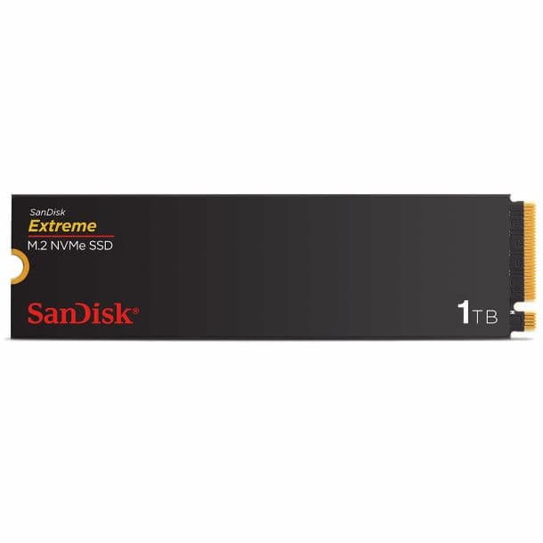 HD SSD 1TB SANDISK EXTREME M.2 NVME GEN4 5150MB/S 2280