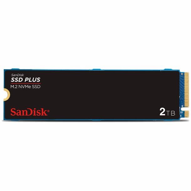 HD SSD 2TB SANDISK PLUS M.2 NVME GEN3 3200MB/S 2280