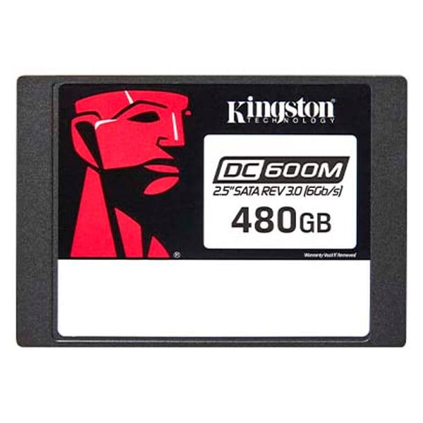 HD SSD 480GB KINGSTON DC600M SATA III 2.5" P/SERVIDOR SEDC600M/480G