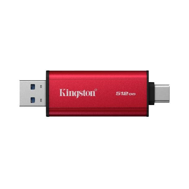 HD SSD EXTERNO 512GB KINGSTON DUAL PORTABLE USB-A/USB-C 3.2 GEN2 FORMATO PENDRIVE
