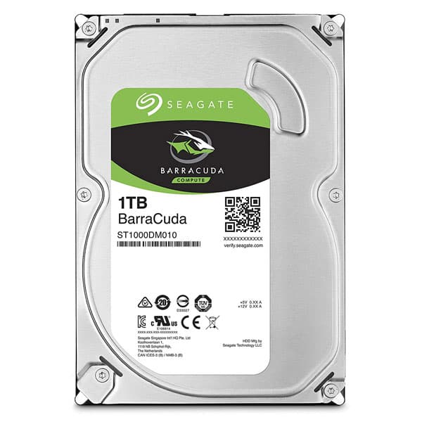 HD HDD 1TB SEAGATE BARRACUDA SATA III 3.5"