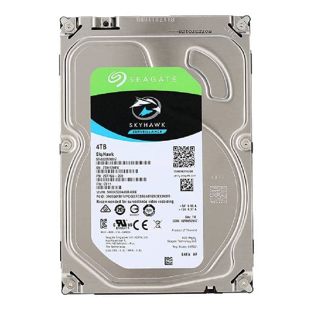 HD HDD 4TB SEAGATE SKYHAWK SATA III 3.5" VIDEOVIGILANCIA
