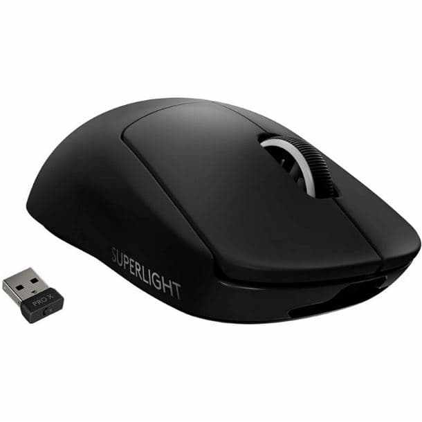 MOUSE LOGITECH G PRO X SUPERLIGHT BLACK 910-005879
