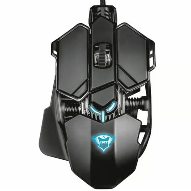 MOUSE TRUST GAMER GXT 138 X-RAY RGB 10 BOTONES PROGRAMABLES