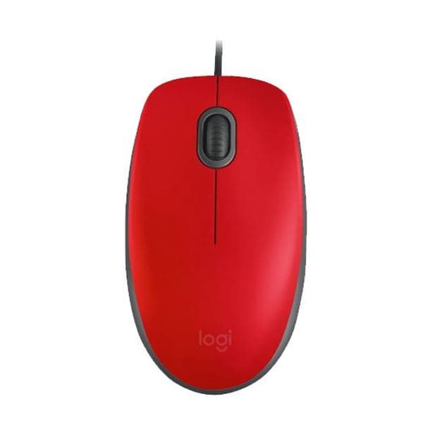 MOUSE LOGITECH M110 SILENT RED 910-006755