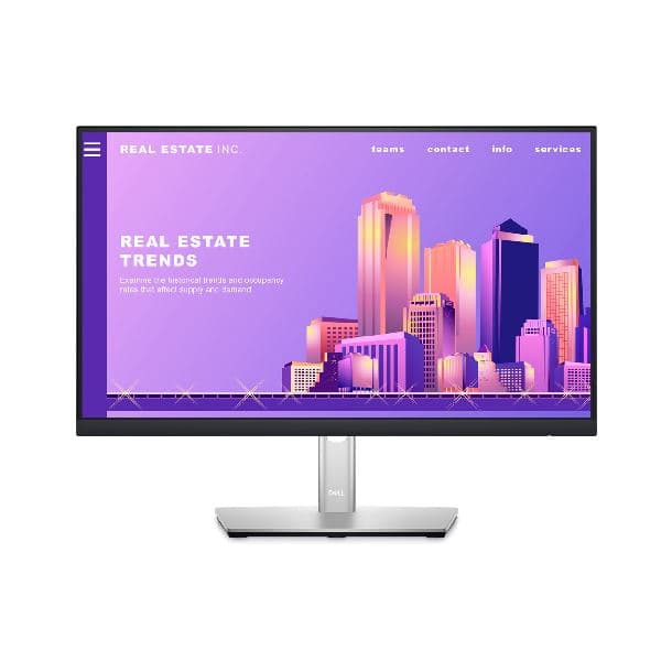 MONITOR 22" DELL P2222H FHD HDMI DP VGA USB