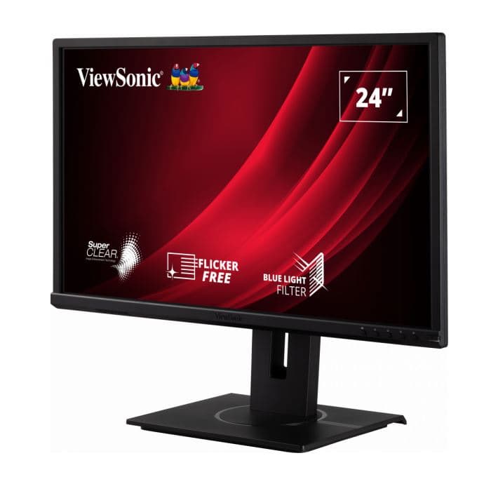 MONITOR 24" VIEWSONIC VG2440 ERGONOMICO FHD HDMI DP VGA USB 3.2