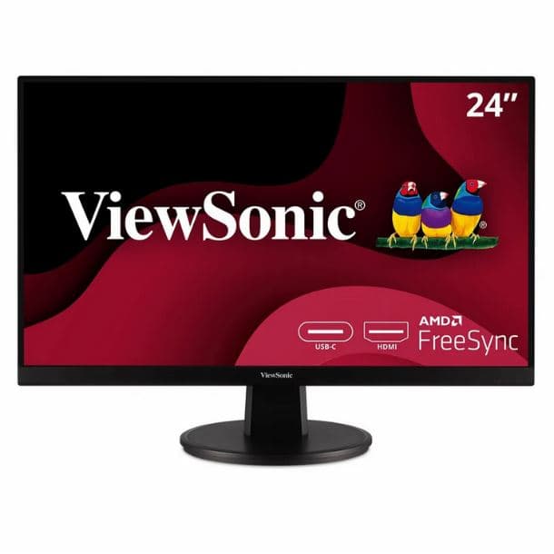 MONITOR 24" VIEWSONIC VA2447-MHU FHD HDMI VGA USB-C