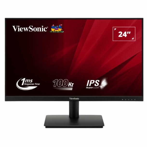 MONITOR 24" VIEWSONIC VA240-H FHD 100HZ 1MS HDMI VGA