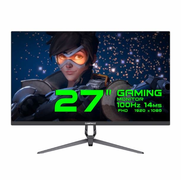 MONITOR GAMER 27" GAMEMAX GMX27F100 IPS 100HZ FHD HDMI DP