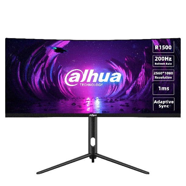MONITOR GAMER CURVO 30" DAHUA DHI-LM30-E330CA WFHD 200HZ 1MS HDMI DP