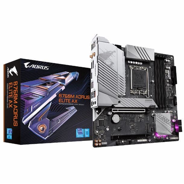MOTHER GIGABYTE (LGA1700) B760M AORUS ELITE AX