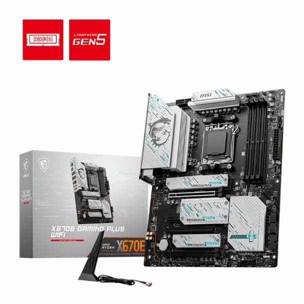 MOTHER MSI X670E GAMING PLUS WIFI DDR5 AM5