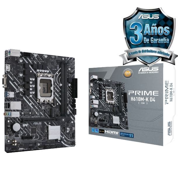MOTHER ASUS (LGA1700) PRIME H610M-K D4 CSM