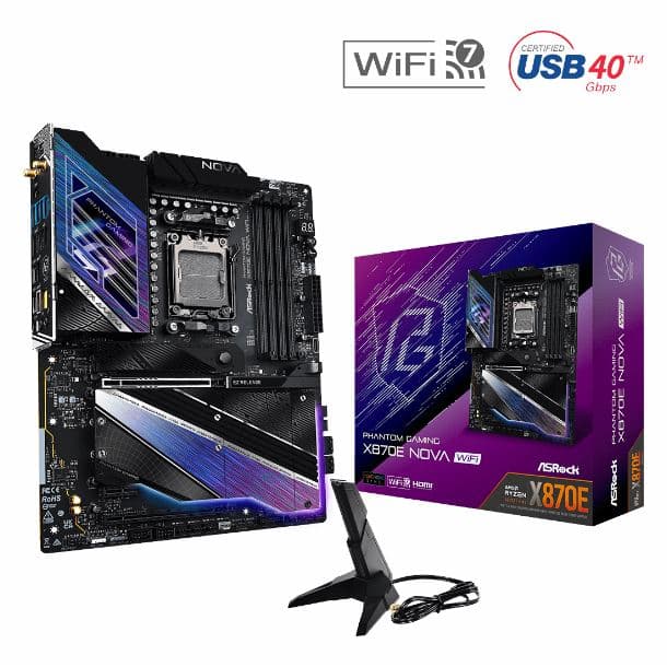 MOTHER ASROCK (AM5) X870E NOVA WIFI