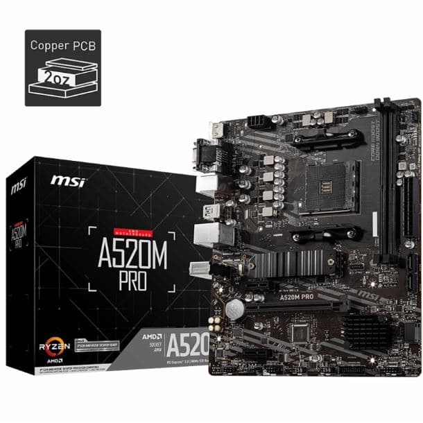 MOTHER MSI A520M PRO DDR4 AM4