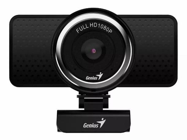 WEBCAM GENIUS S RS ECAM 8000 BLACK mic 1080p fhd 360°