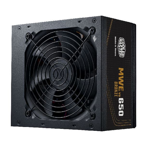 FUENTE 650W COOLERMASTER MWE V3 80 PLUS BRONZE