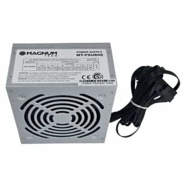 FUENTE 600W MAGNUMTECH MT-PSU600