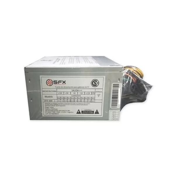 FUENTE 500W SFX ATX 20+4 SATA