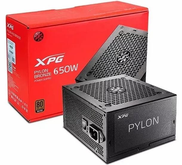 FUENTE 650W ADATA XPG PYLON 80 PLUS BRONZE