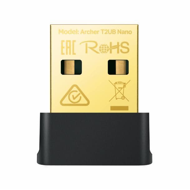 PLACA DE RED USB WIFI+BLUETOOTH TP-LINK ARCHER T2UB NANO AC600