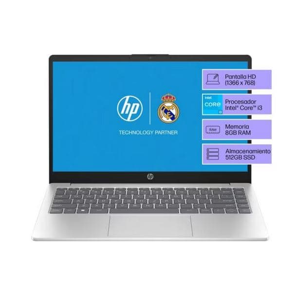 NOTEBOOK HP 14" 14-EP0029LA I3-1215U 8GB 512GB HD W11H