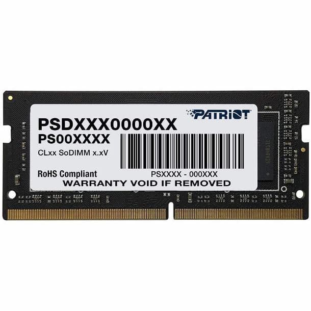 MEMORIA PATRIOT SODIMM DDR5 16GB 5600MHZ (PSD516G560081S)