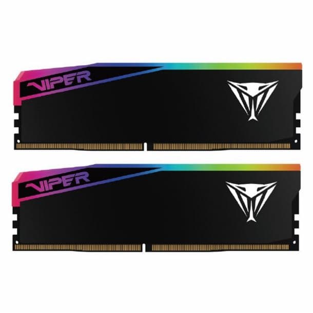 MEMORIA PATRIOT DDR5 VIPER ELITE 5 ULTRA RGB DDR5 32GB CL36 BLACK HS KIT PE001162