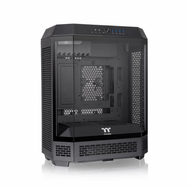 GABINETE THERMALTAKE THE TOWER 600 BLACK TEMPERED GLASS
