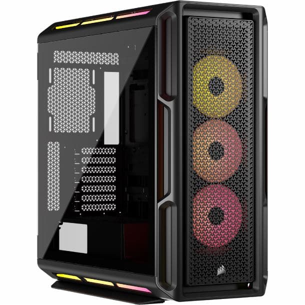 GABINETE CORSAIR ICUE LINK 5000T LX RGB TG 3FAN WHITE CC-9011299-WW