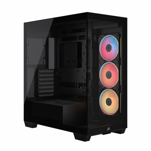 GABINETE CORSAIR ICUE LINK 3500X LX-R 3FAN RGB WHITE CC-9011325-WW