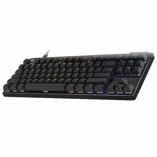 TECLADO LOGITECH G PRO X TKL RAPID BLACK INGLES 920-013131