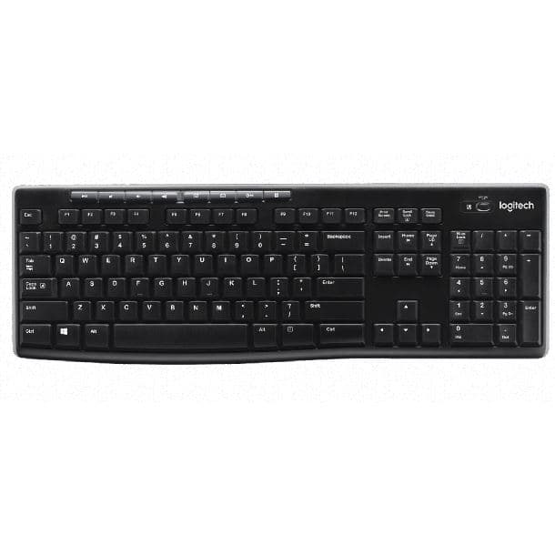 TECLADO WIRELESS LOGITECH K270 BLACK 920-004426