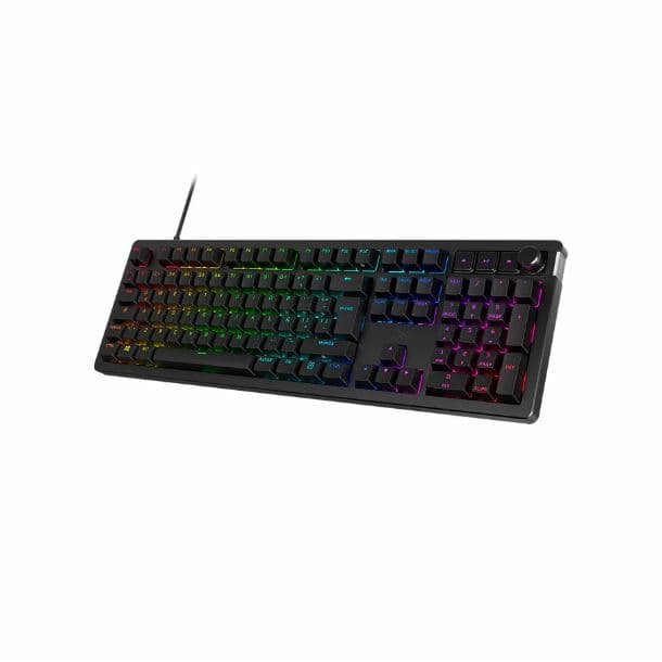 TECLADO GAMER HYPERX ALLOY RISE 7G7A3AA SWITCH RED ESPAÑOL LATINO