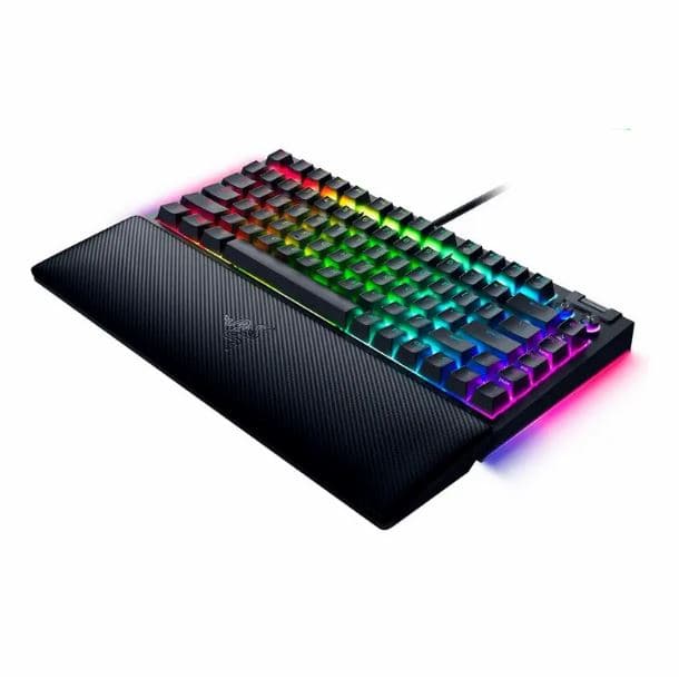 TECLADO MECANICO RAZER BLACKWIDOW V4 SWITCH YELLOW INGLES RZ03-04691900-R3U1