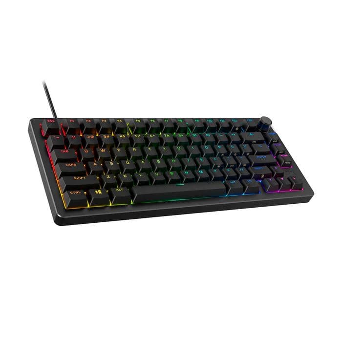 TECLADO HP HYPERX ALLOY RISE 75% RGB 7G7A4AA