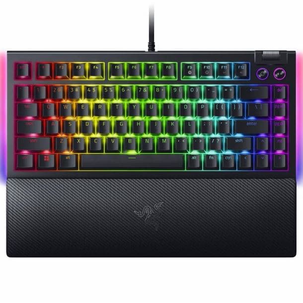 TECLADO GAMER RAZER BLACKWIDOW V4 75% INGLES RZ03-05000200-R3U1