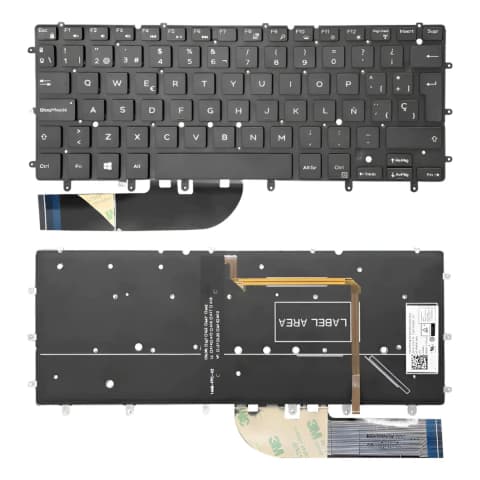 Teclado Para Dell Inspiron 13 7000 7347 7348 Retroiluminado · Dell · General